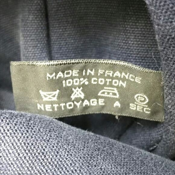 Hermes Fourre Tout MM Navy blue Tote Hand Bag RJC3013 - Picture 13 of 16